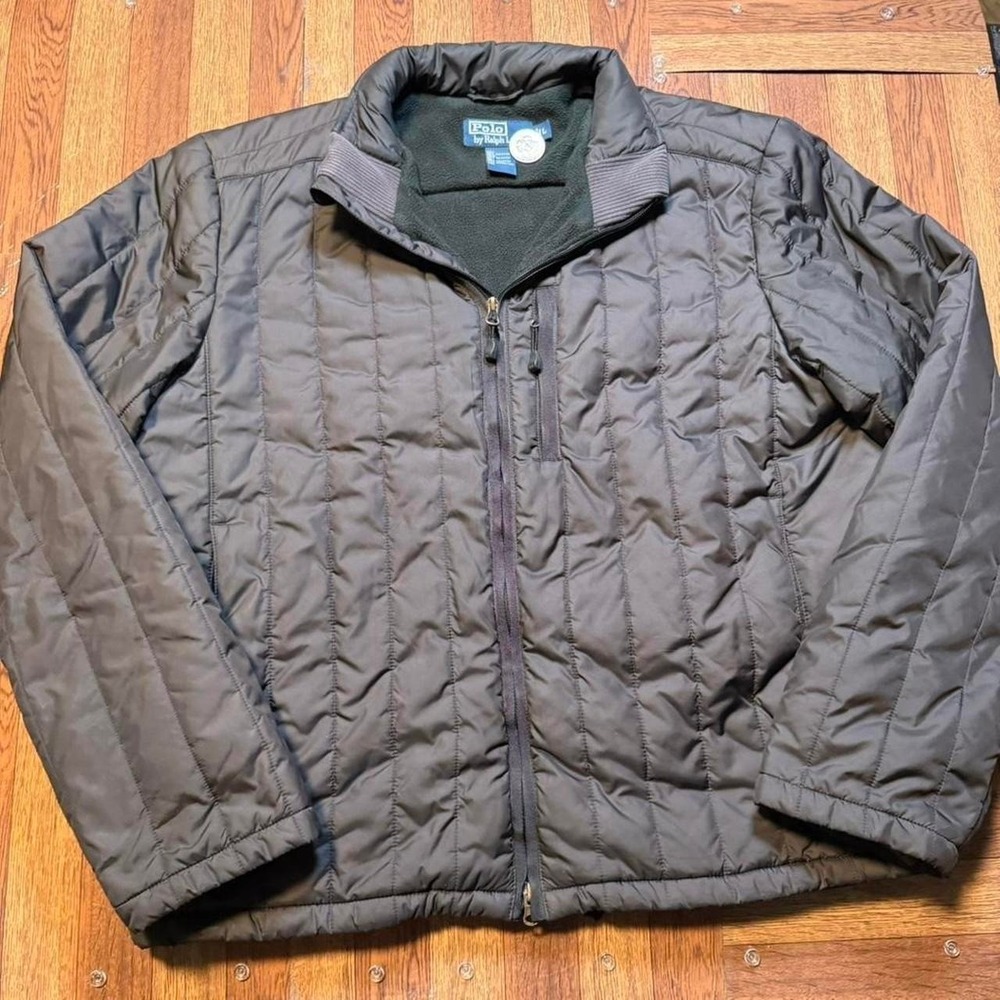 Polo Ralph Lauren Vtg 90's Insulated Quilted Wind Puffer Jacket Large